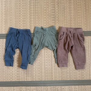 Colored organic joggers